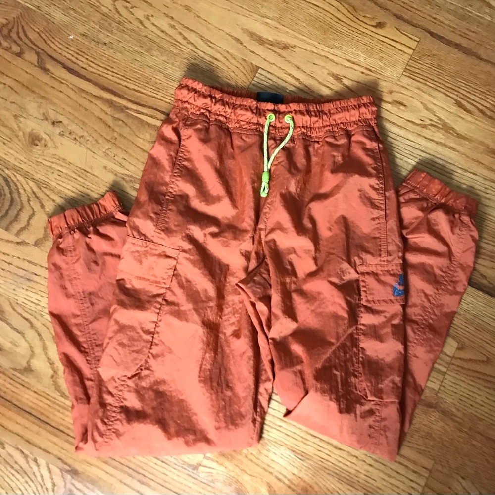 Nike Rust Orange Track Pants - Picture 2 of 7